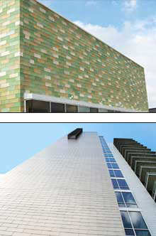 Long Center wall cladding